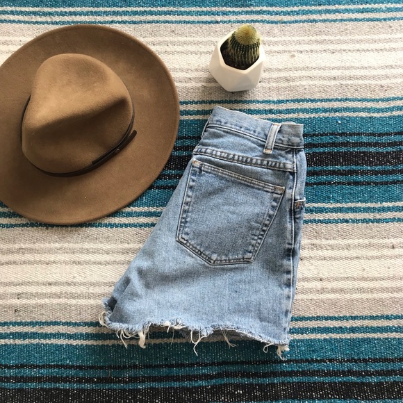 Wrangler Pants - Vintage High Rise Wrangler Jean Shorts